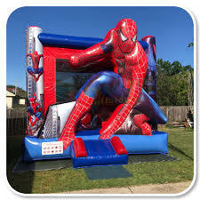 SpiderMan bounce house 
